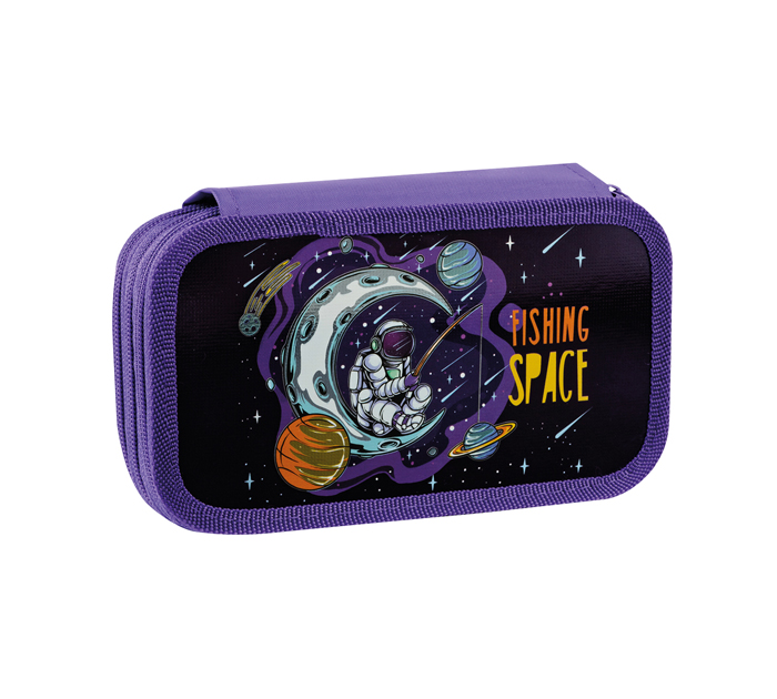 Пенал с 3 отделениями ArtSpace «Space» 190х110мм