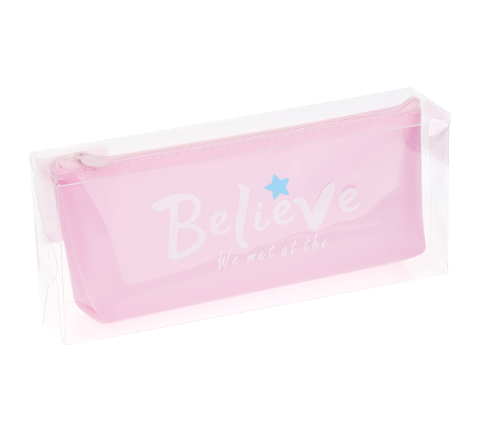 Пенал-косметичка ArtSpace «Believe» 210х85мм, ПВХ