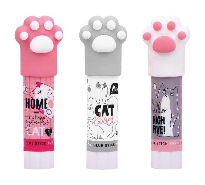Клей-карандаш Meshu «Paw» 8г