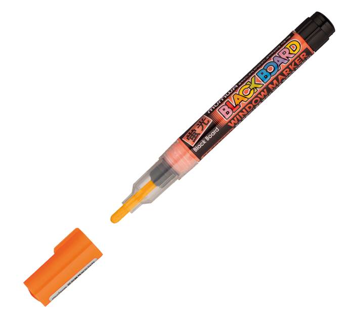 Маркер меловой MunHwa «Black Board Marker» оранжевый, 3мм