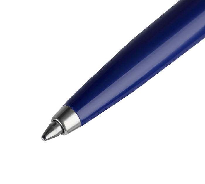 Ручка подарочная шариковая Parker «Jotter Originals Navy Blue CT» синий стержень, узел 1.0мм, линия письма 0.8мм, в картонном футляре