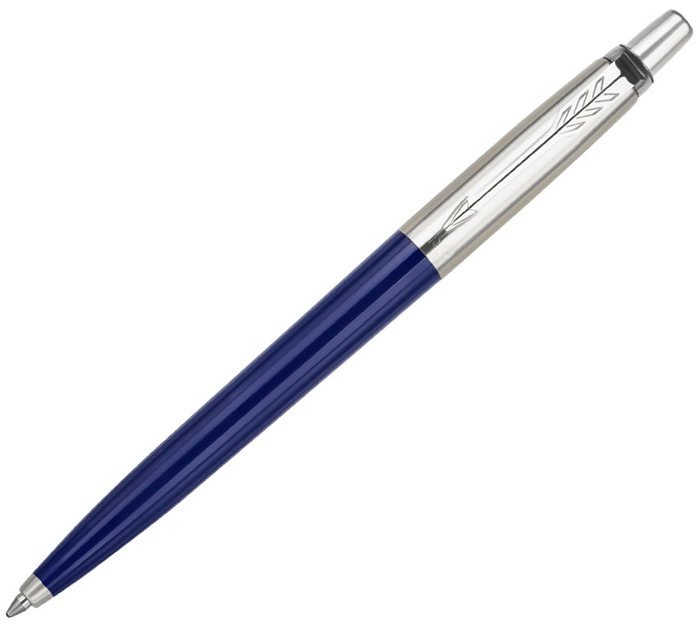 Ручка подарочная шариковая Parker «Jotter Originals Navy Blue CT» синий стержень, узел 1.0мм, линия письма 0.8мм, в картонном футляре