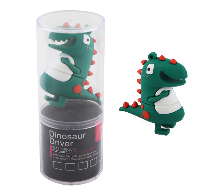 Флэш-карта Кокос «Dino» USB 2.0, 16Gb