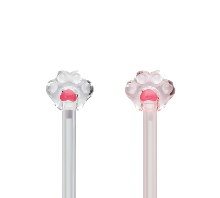 Ручка шариковая Meshu «Crystal Paw» синий стержень, узел 0.7мм, толщина линии 0.5мм