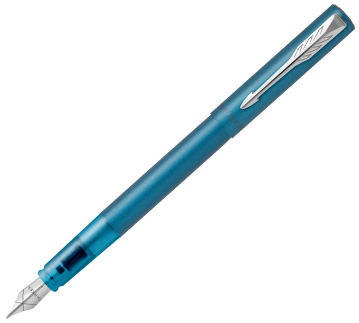 Ручка перьевая Parker «Vector XL Teal» синяя, узел 0,8мм, подарочная упаковка