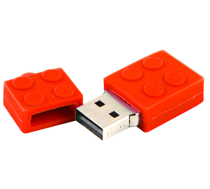Флэш-карта Кокос «Лего» USB 2.0, 16Gb