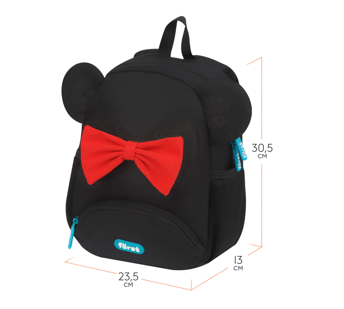 Рюкзак Forst F-Kids «Mouse» 300х230х130мм, уплотненная спинка, 1 отделение, 3 кармана