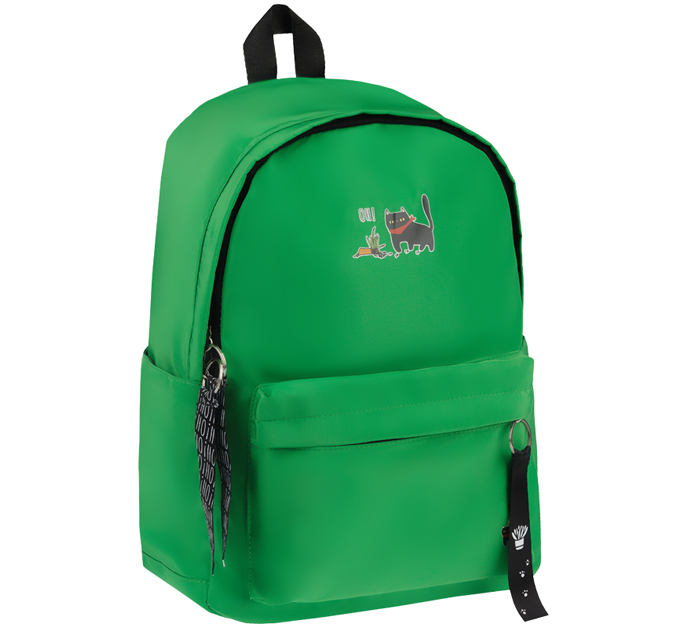 Рюкзак Meshu «Ever Green» 390х290х130мм, уплотненная спинка, 1 отделение, 3 кармана