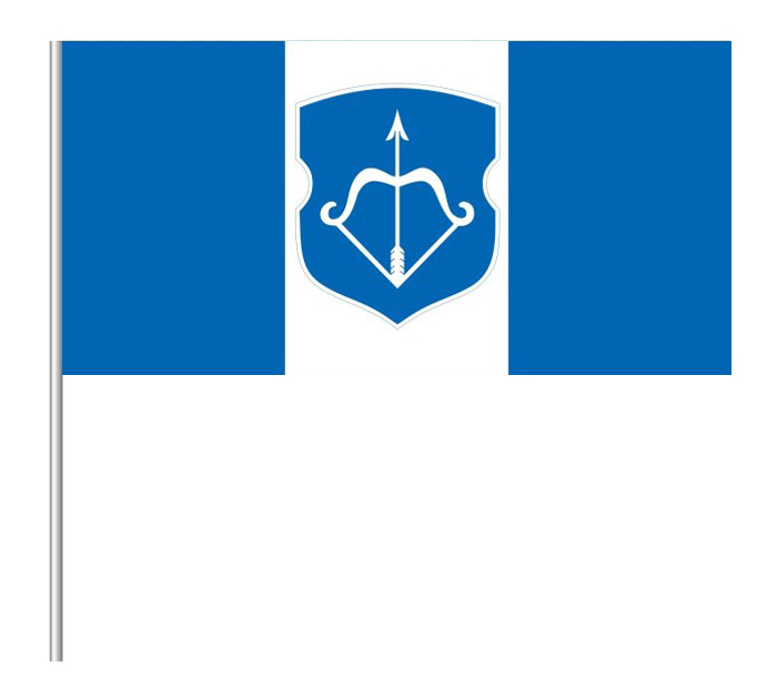Флаг  «Герб г.Бреста», бумажный, 10х20см