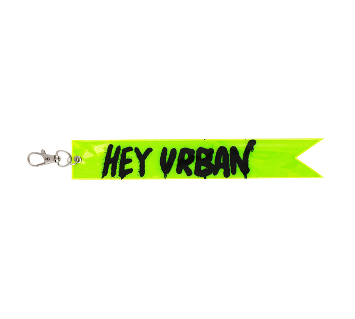 Брелок светоотражающий Кокос «Hey urban» 18х3см, желтый
