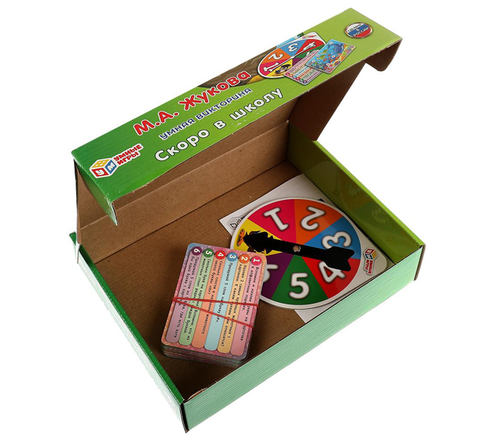 Игра настольная Умные игры «Скоро в школу. М. А. Жукова» от 3-х лет