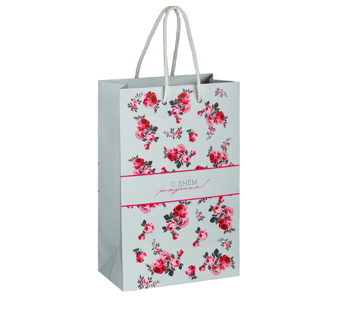 Пакет подарочный DecorCenter 15х24х8.5см