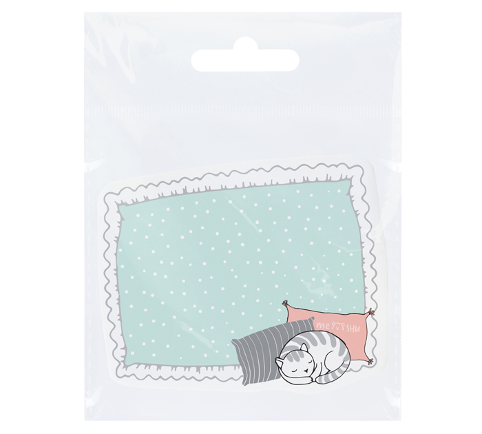Стикеры Meshu «Soft pillows» фигурные, 80х65мм, 40л