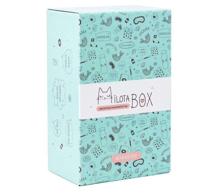 Подарочный набор MilotaBox mini «Mermaid»