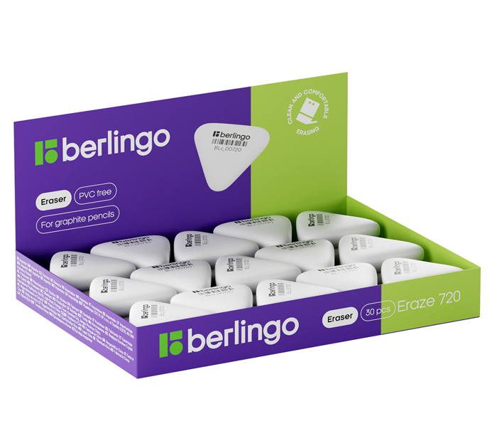 Ластик Berlingo «Eraze 720» 34х33х9мм