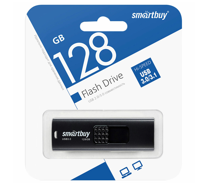 Флэш-карта Smartbuy «Fashion» 128Gb, USB 3.0