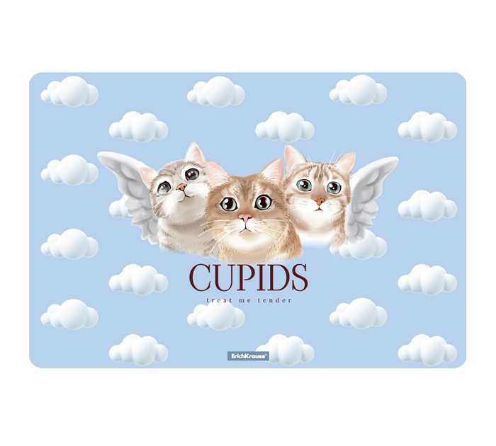 Подложка настольная Erich Krause «Cupids» 430х290мм