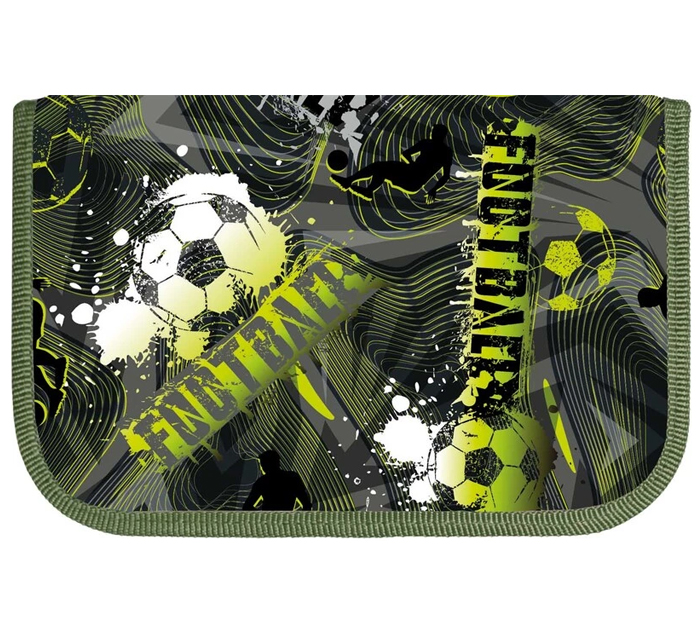 Пенал с 1 отделением Lamark Smart Content «Football time» 140х210х40мм