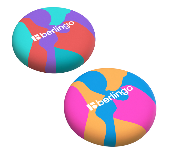 Ластик Berlingo «Neonometry» 36х36х11мм