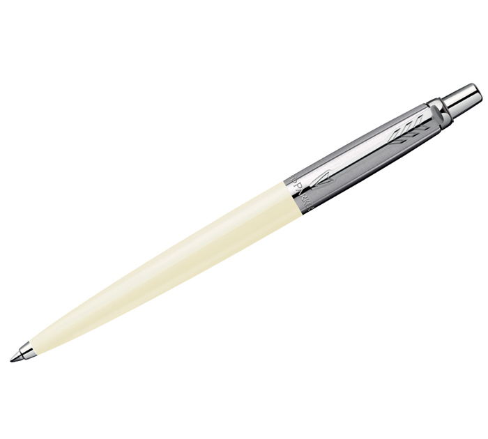 Ручка подарочная шариковая Parker «Jotter Originals White Chrom CT» синий стержень, узел 1.0мм, линия письма - 0.8мм, в футляре