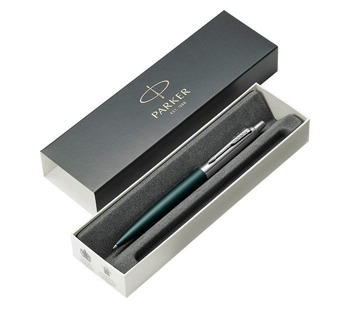 Ручка подарочная шариковая Parker «Jotter XL Green CT» синий стержень, узел 1.0мм, в футляре