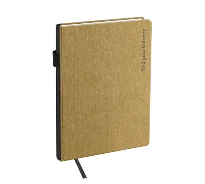 Ежедневник недатированный БиДжи «Fillsta. Warm beige» А5, бежевый, кожзам, 272стр