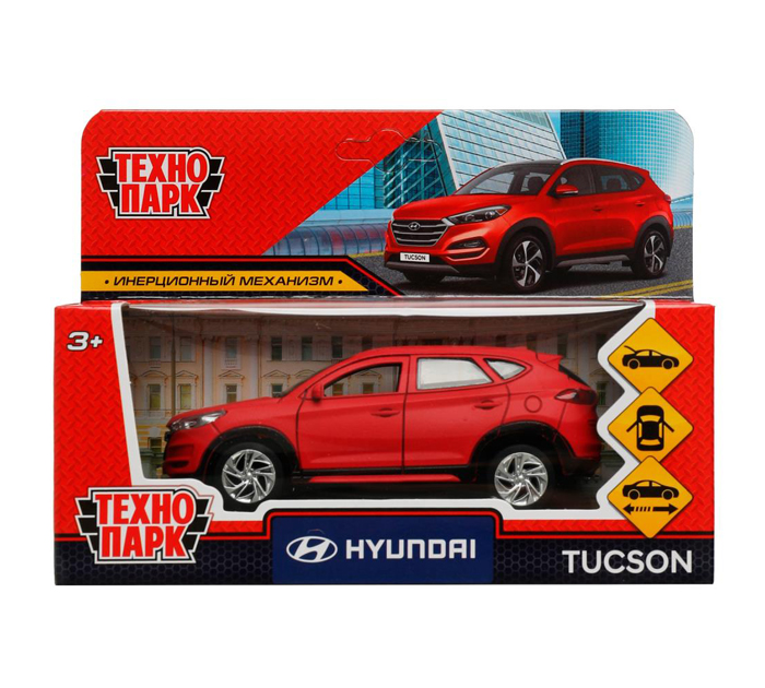 Игрушка Технопарк «Машинка инерционная» Hyundai tucson, 12см, металлическая, от 3-х лет