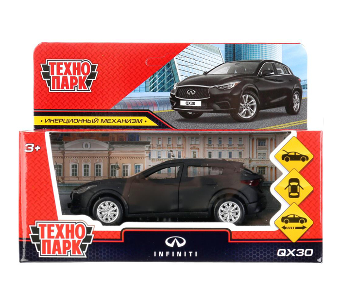 Игрушка Технопарк «Машинка инерционная» Infiniti qx30, 12см, металлическая, от 3-х лет