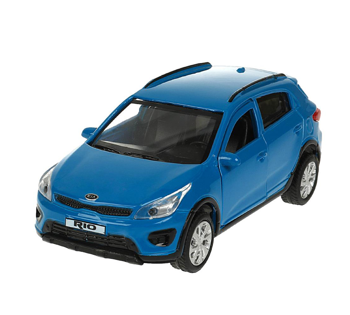 Игрушка Технопарк «Машинка инерционная» Kia rio x, 12см, металлическая, от 3-х лет