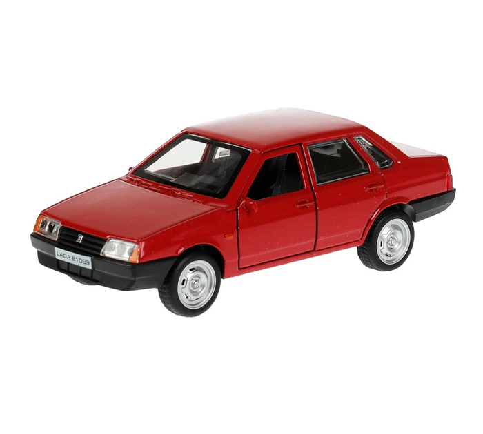 Игрушка Технопарк «Машинка инерционная» Lada-21099 «Спутник», 12см, металлическая, от 3-х лет