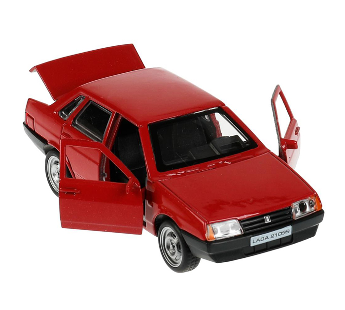 Игрушка Технопарк «Машинка инерционная» Lada-21099 «Спутник», 12см, металлическая, от 3-х лет