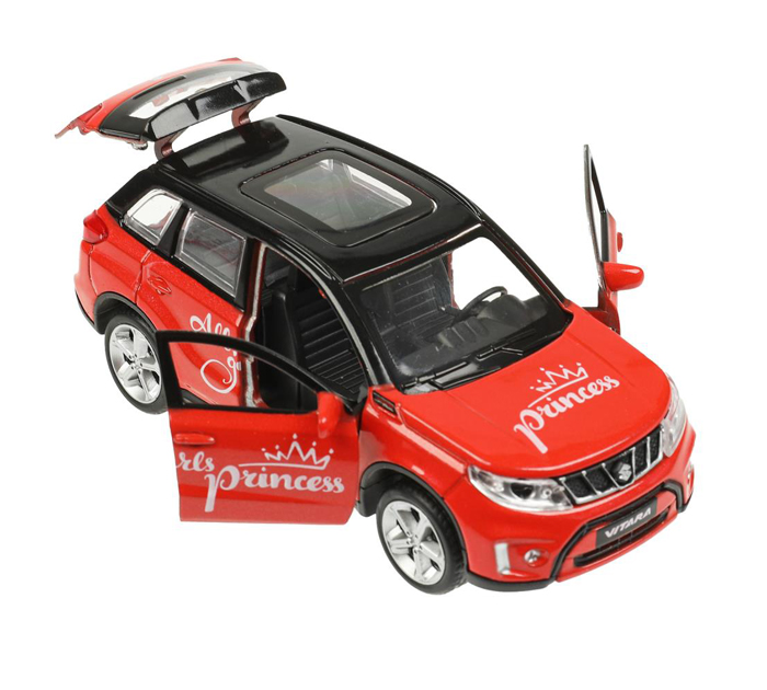 Игрушка Технопарк «Машинка инерционная» suzuki vitara девочки, 12см, металлическая, от 3-х лет
