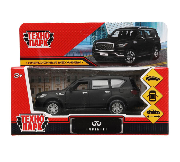 Игрушка Технопарк «Машинка инерционная» Infiniti qx80, 12.5см, металлическая, от 3-х лет