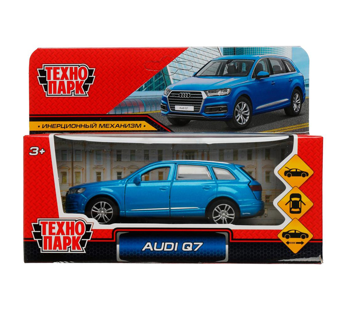 Игрушка Технопарк «Машинка инерционная» Audi Q7, 12см, металлическая, от 3-х лет
