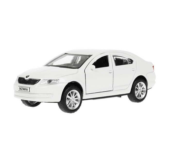 Игрушка Технопарк «Машинка инерционная» Skoda octavia, 12см, металлическая, от 3-х лет