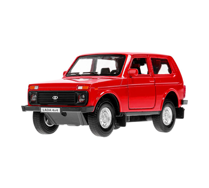 Игрушка Технопарк «Машинка инерционная» Lada 4х4, 12см, металлическая, от 3-х лет