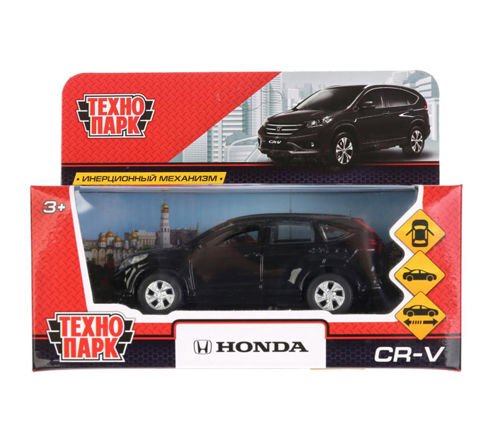 Игрушка Технопарк «Машинка инерционная» Honda cr-v, 12см, металлическая, от 3-х лет