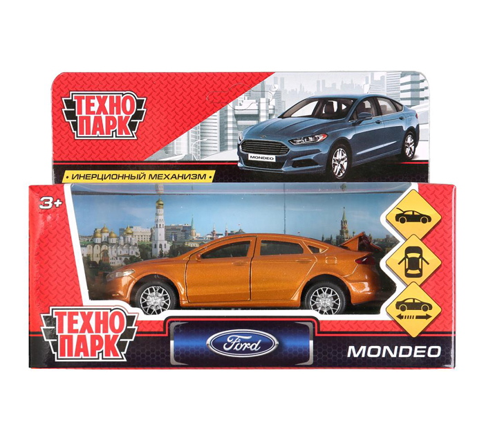 Игрушка Технопарк «Машинка инерционная» Ford mondeo, 12см, металлическая, от 3-х лет