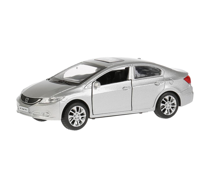 Игрушка Технопарк «Машинка инерционная» Honda civic, 12см, металлическая, от 3-х лет