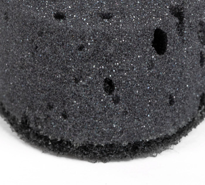 Губка для мытья посуды Laima «Oval Black»