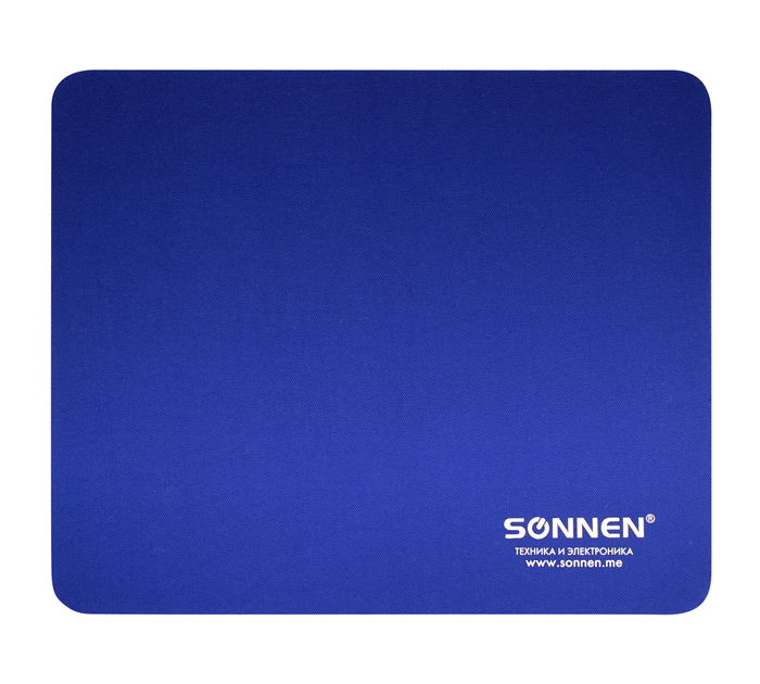 Коврик для мышки Sonnen «Blue» 220х180х3мм