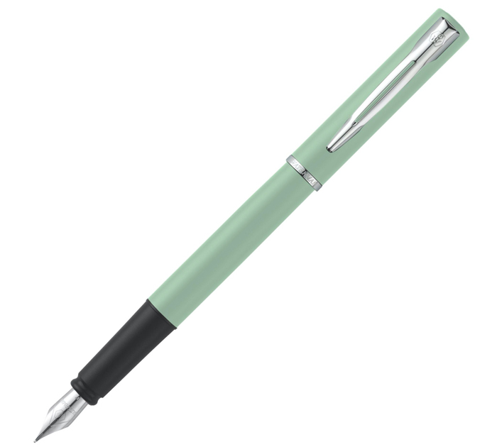 Ручка перьевая Waterman «Allure Pastel Green» синяя, узел 0,8мм, подарочная упаковка