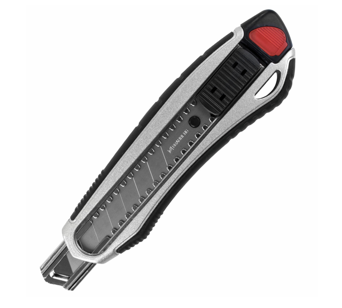 Нож канцелярский Brauberg «Heavy Duty» 18мм, мощный