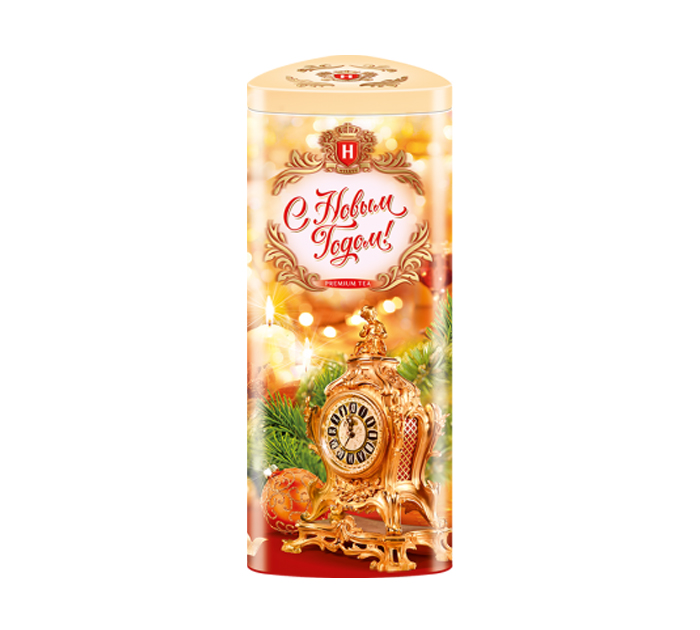 Чай черный Hyleys «С Новым Годом! Часы» 60г