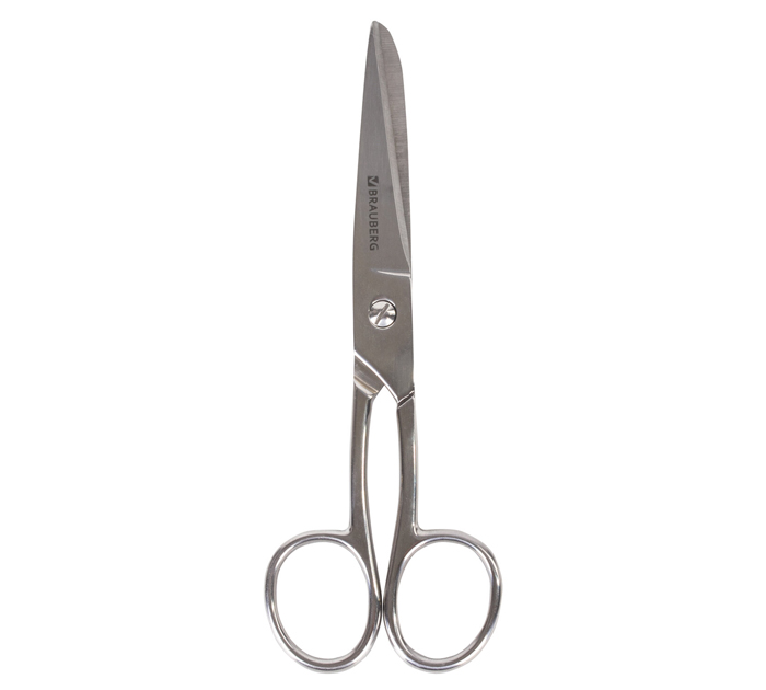 Ножницы Brauberg «Professional» цельнометаллические, 175мм