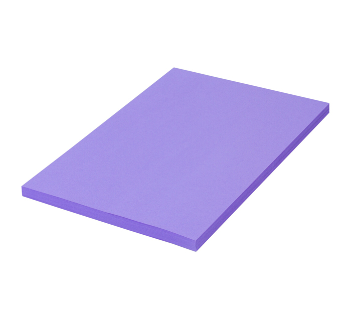 Бумага цветная Brauberg А4, 80г/м², фиолетовый медиум, 100л