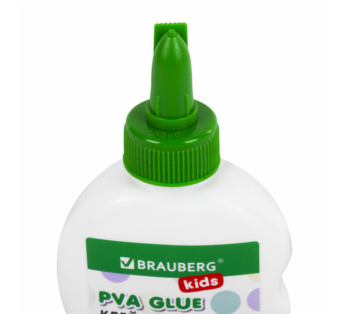 Клей ПВА Brauberg Kids усиленный, 125г