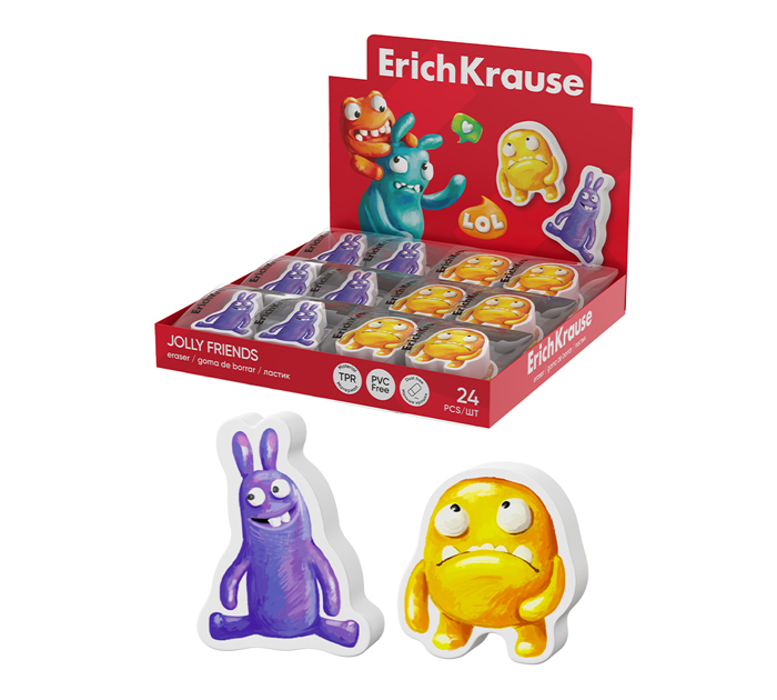 Ластик Erich Krause «Jolly Friends»