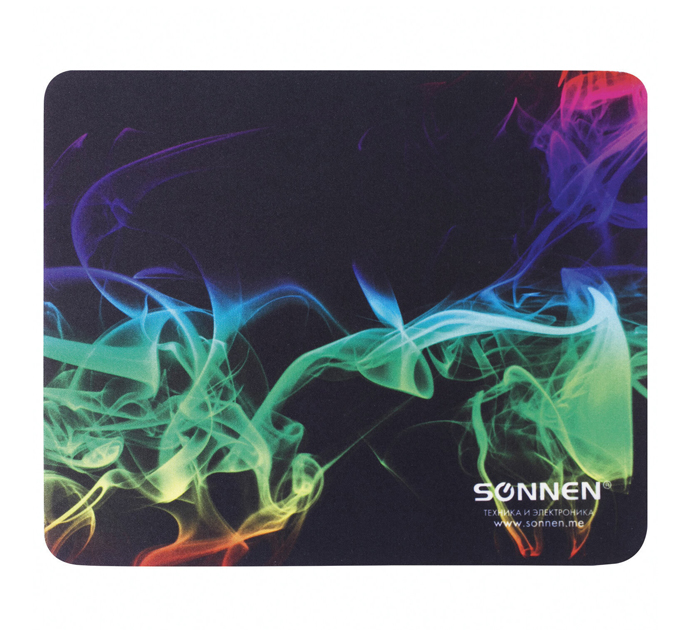 Коврик для мышки Sonnen «Smoke» 220х180х3мм