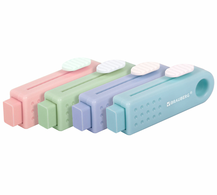 Ластик Brauberg «Slider Mini» выдвижной, 68х22х13мм